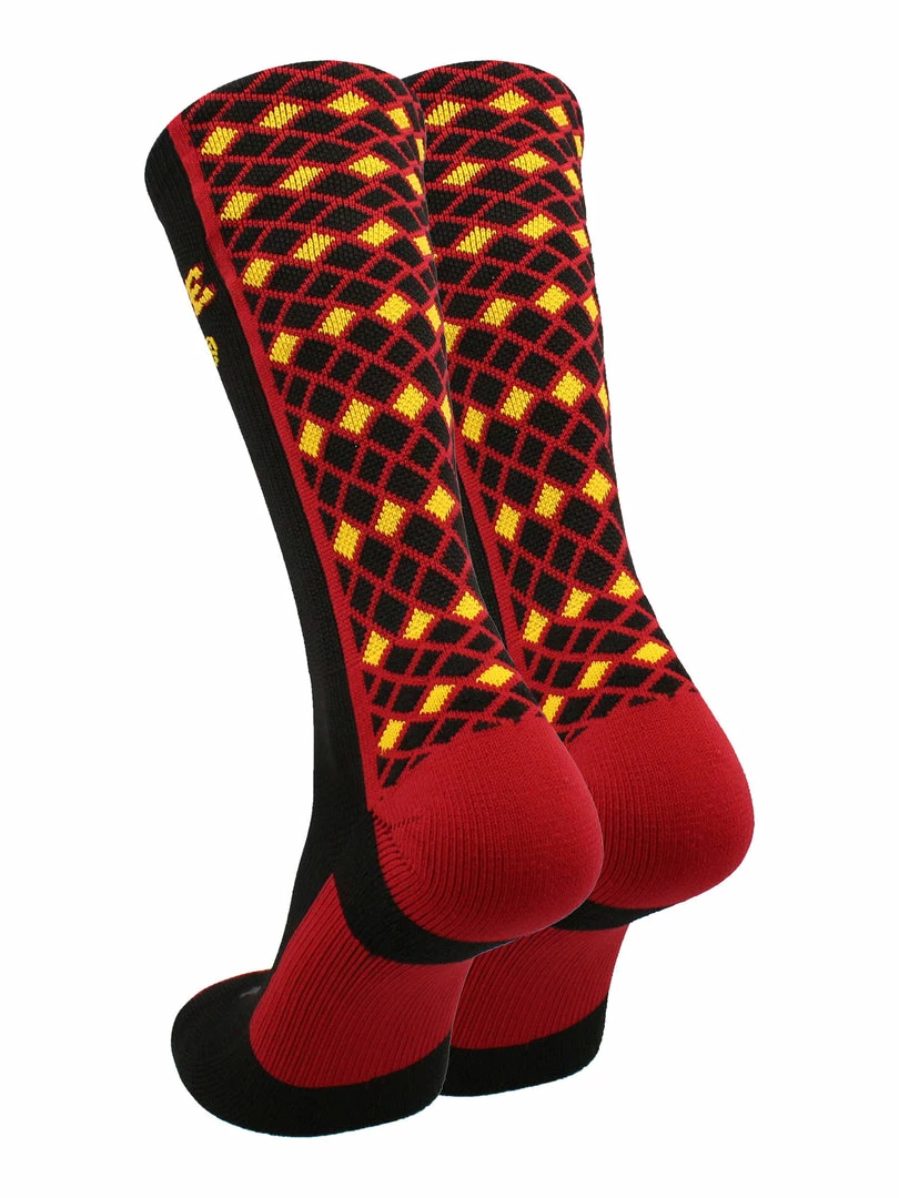 Wholesale 🧨 TCK Iowa State Cyclones 🧦 Socks Diamond Crew ✨ 2 TCK Iowa State Cyclones Socks Diamond Crew