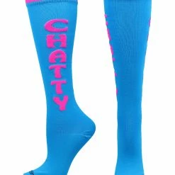 MadSportsStuff Personality Word Socks Over The Calf Length