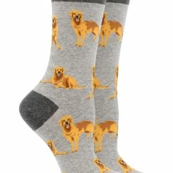 Buy โ๏ธ WHD Crazy ๐งฆ Socks - Crew Golden Retriever ๐งฆ Socks For ๐ฉ Women Gift For ๐ถ Dog Lovers โค๏ธ 13 WHD Crazy Socks - Crew Golden Retriever Socks For Women Gift For Dog Lovers
