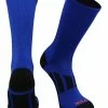 Basketball Socks TCK Solid Performance 2.0 Crew Socks - Elite Athletic Socks For Men And Women, Boys And Girls