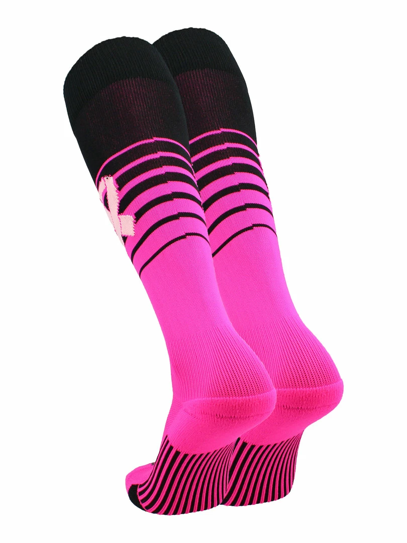 Best deal ๐ฅฐ TCK Breaker Aware Breast Cancer Awareness ๐งฆ Socks Over The Calf ๐ 2 TCK Breaker Aware Breast Cancer Awareness Socks Over The Calf