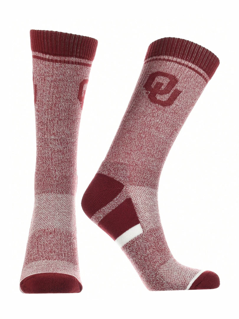 Brand new 🥰 TCK All Schools OU Oklahoma Sooners 🧦 Socks Victory Parade Crew Length ❤️ 4 TCK All Schools OU Oklahoma Sooners Socks Victory Parade Crew Length