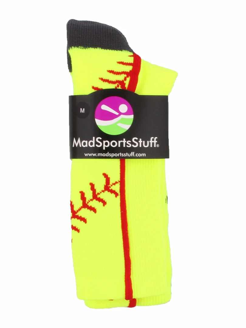 Discount ๐ MadSportsStuff ๐ฅ Softball ๐งฆ Socks Or โพ Baseball ๐งฆ Socks With Stitches In Crew Length (multiple Colors) ๐งจ 2 MadSportsStuff Softball Socks Or Baseball Socks With Stitches In Crew Length (multiple Colors)