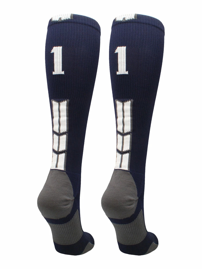 Best Sale ๐คฉ MadSportsStuff Navy Player ID Custom Number Over The Calf ๐งฆ Socks For ๐ฅ Softball โพ Baseball Football Boys And ๐ง Girls โจ 70 MadSportsStuff Navy Player ID Custom Number Over The Calf Socks For Softball Baseball Football Boys And Girls