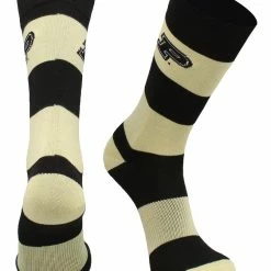Wholesale โค๏ธ TCK All Schools Purdue Boilermakers ๐งฆ Socks Game Day Striped Crew ๐งฆ Socks ๐ 3 TCK All Schools Purdue Boilermakers Socks Game Day Striped Crew Socks