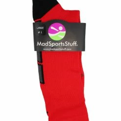 Promo ๐ MadSportsStuff Red And Black Player ID Custom Number Crew ๐งฆ Socks For ๐ Basketball Lacrosse Volleyball Boys And ๐ง Girls Volleyball ๐งฆ Socks โจ 107 MadSportsStuff Red And Black Player ID Custom Number Crew Socks For Basketball Lacrosse Volleyball Boys And Girls Volleyball Socks