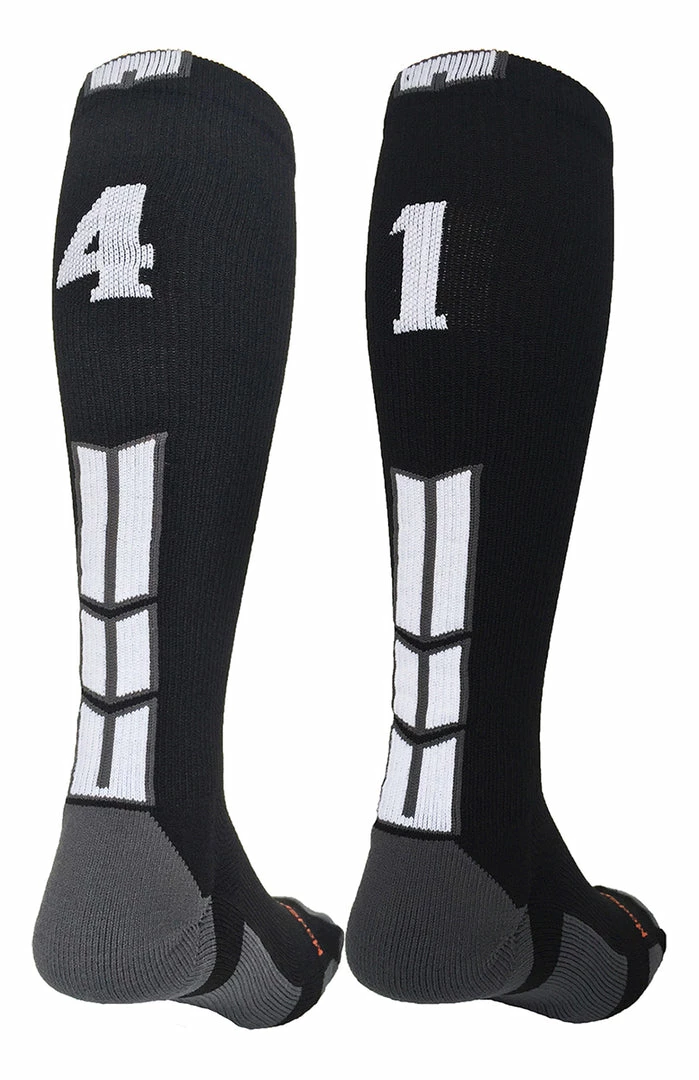 Outlet โ MadSportsStuff ๐ฅ Softball ๐งฆ Socks Black Player ID Custom Number Over The Calf ๐งฆ Socks For ๐ฅ Softball โพ Baseball Football Boys And ๐ง Girls ๐ 89 MadSportsStuff Softball Socks Black Player ID Custom Number Over The Calf Socks For Softball Baseball Football Boys And Girls