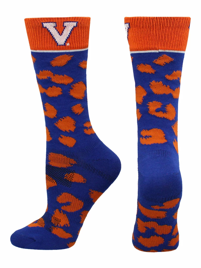 Hot Sale ๐ TCK Virginia Cavaliers ๐งฆ Socks ๐ฉ Womens Savage Crew ๐งฆ Socks ๐ 1 TCK Virginia Cavaliers Socks Womens Savage Crew Socks