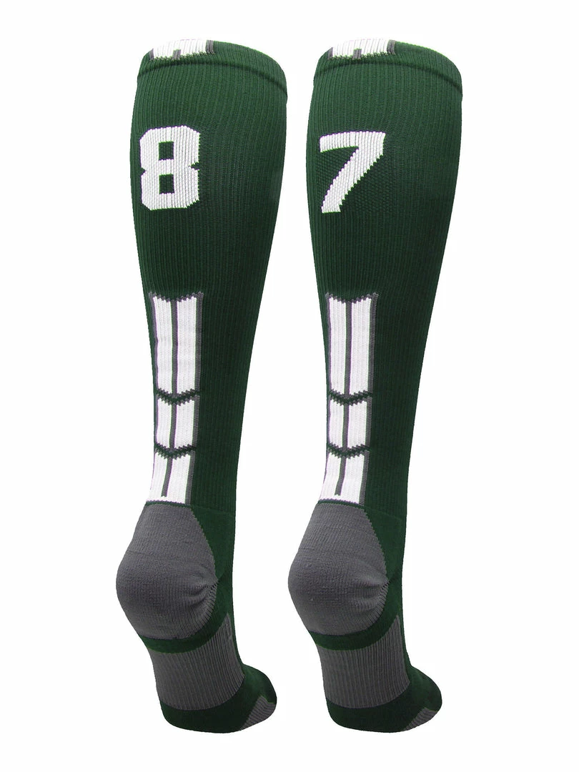 Best reviews of 🤩 MadSportsStuff Dark Green Player ID Custom Number Over The Calf 🧦 Socks For 🥎 Softball ⚾ Baseball Football Boys And 👧 Girls 🥎 Softball 🧦 Socks 🧨 43 MadSportsStuff Dark Green Player ID Custom Number Over The Calf Socks For Softball Baseball Football Boys And Girls Softball Socks