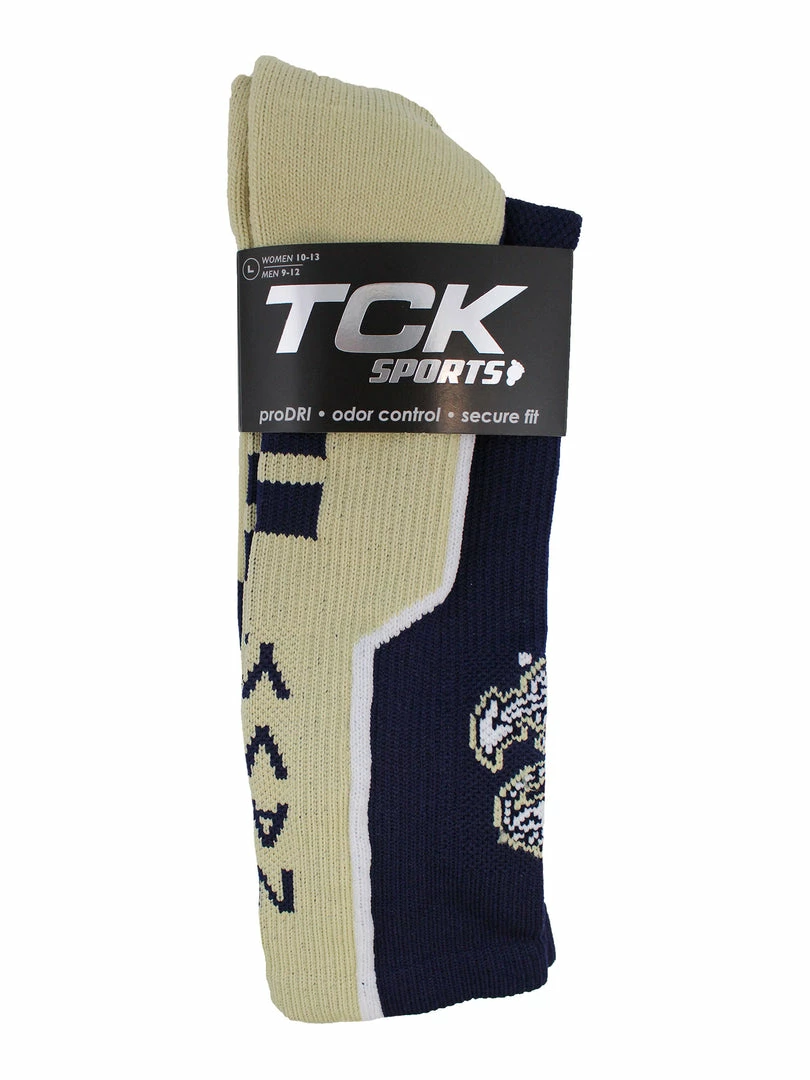 Flash Sale ✨ TCK United States Naval Academy 🧦 Socks Navy Midshipmen Perimeter Crew 🧦 Socks ✨ 3 TCK United States Naval Academy Socks Navy Midshipmen Perimeter Crew Socks