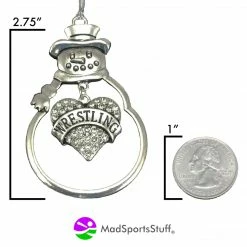 MadSportsStuff Wrestling Christmas Ornament For Wrestlers