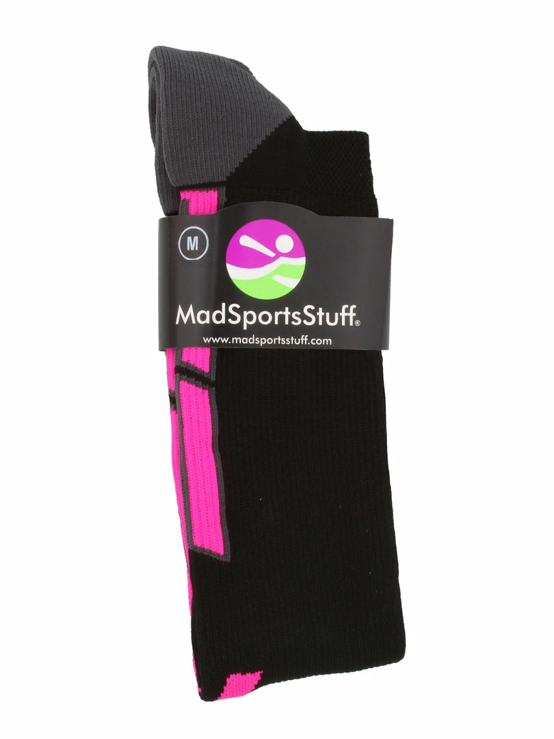 Outlet ๐ MadSportsStuff Triumph Pink Ribbon Breast Cancer Awareness Over The Calf ๐งฆ Socks โพ Baseball ๐งฆ Socks โค๏ธ 3 MadSportsStuff Triumph Pink Ribbon Breast Cancer Awareness Over The Calf Socks Baseball Socks