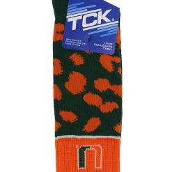 Best reviews of 🧨 TCK Miami Hurricanes 🧦 Socks 👩 Womens Savage Crew 🧦 Socks All Schools 💯 8 TCK Miami Hurricanes Socks Womens Savage Crew Socks All Schools