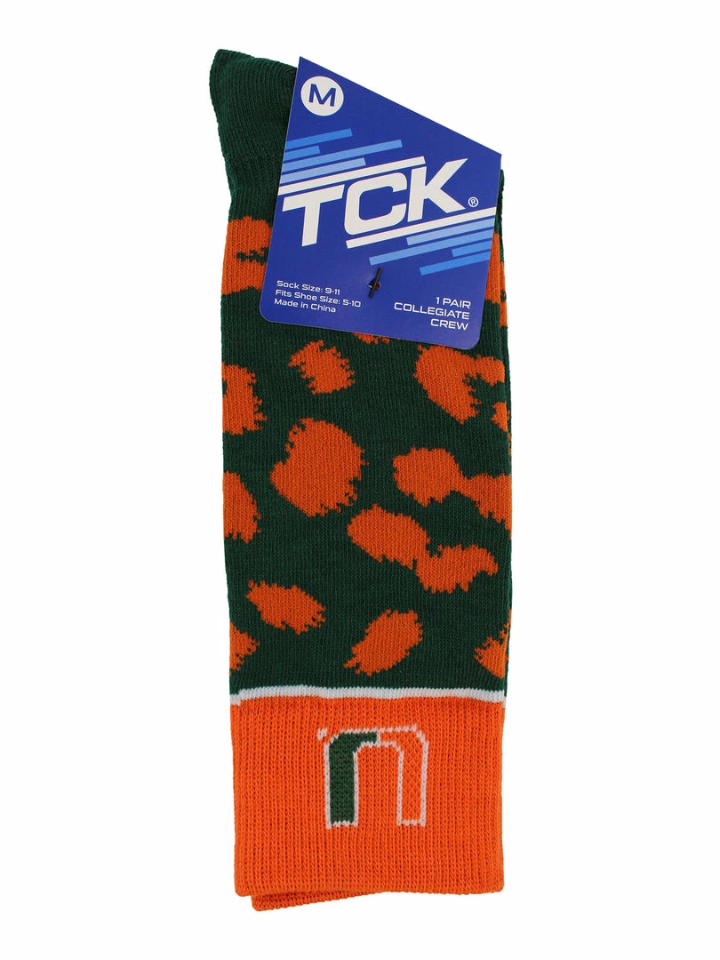 Best reviews of 🧨 TCK Miami Hurricanes 🧦 Socks 👩 Womens Savage Crew 🧦 Socks All Schools 💯 4 TCK Miami Hurricanes Socks Womens Savage Crew Socks All Schools