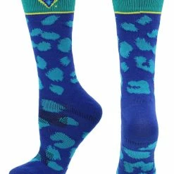 TCK UNC Wilmington Seahawks Socks Womens Savage Crew Socks All Schools