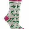 WHD Hummingbird Bird Socks For Women Gift For Bird Lovers Crazy Socks - Crew