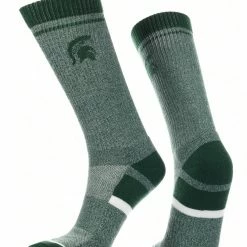 TCK All Schools Michigan State Spartans Socks Victory Parade Crew Length