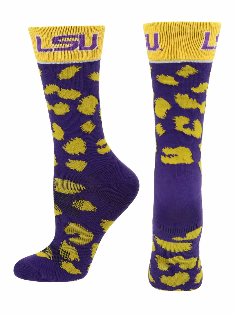 Coupon ๐ TCK LSU Tigers ๐งฆ Socks ๐ฉ Womens Savage Crew ๐งฆ Socks โค๏ธ 1 TCK LSU Tigers Socks Womens Savage Crew Socks