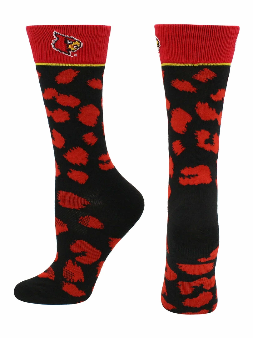 Wholesale โญ TCK All Schools Louisville Cardinals ๐งฆ Socks ๐ฉ Womens Savage Crew ๐งฆ Socks โ๏ธ 1 TCK All Schools Louisville Cardinals Socks Womens Savage Crew Socks