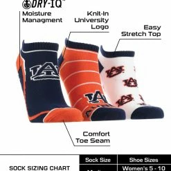 Best reviews of ๐งจ TCK Auburn Tigers No Show ๐งฆ Socks Full Field 3 Pack ๐ 6 TCK Auburn Tigers No Show Socks Full Field 3 Pack