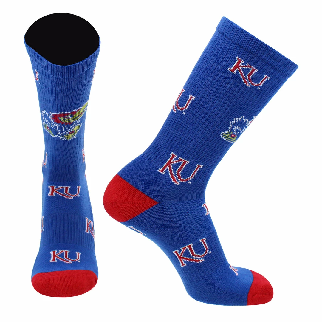 Best deal ๐ TCK KU Kansas Jayhawks ๐งฆ Socks University Of Kansas Jayhawks Mayhem Crew ๐งฆ Socks ๐คฉ 2 TCK KU Kansas Jayhawks Socks University Of Kansas Jayhawks Mayhem Crew Socks