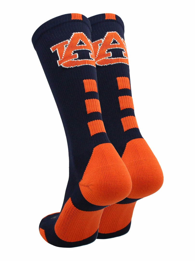 Cheapest 🥰 TCK All Schools Auburn Tigers 🧦 Socks Baseline Crew ❤️ 2 TCK All Schools Auburn Tigers Socks Baseline Crew