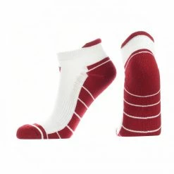 TCK All Schools Indiana Hoosiers Low Cut Ankle Socks With Tab