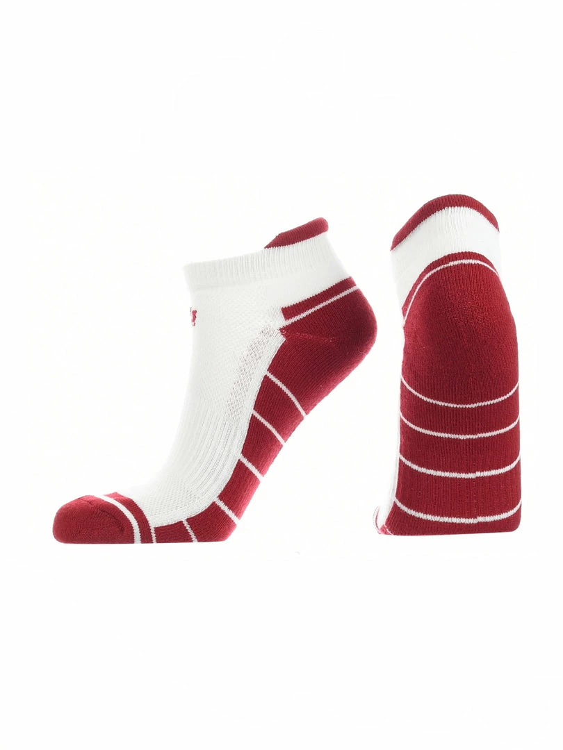 Buy ๐ TCK All Schools Indiana Hoosiers Low Cut Ankle ๐งฆ Socks With Tab โ๏ธ 2 TCK All Schools Indiana Hoosiers Low Cut Ankle Socks With Tab