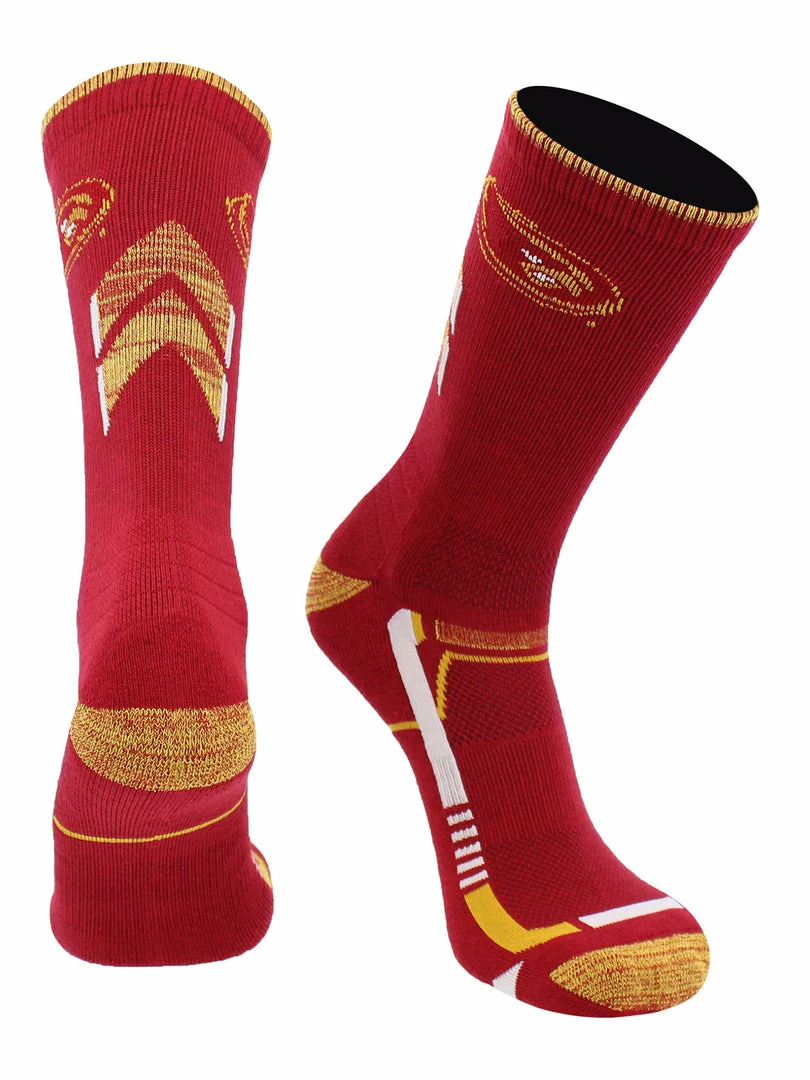 New 🤩 TCK Iowa State Cyclones 🧦 Socks Iowa State University Cyclones Champion Crew 🧦 Socks 🥰 5 TCK Iowa State Cyclones Socks Iowa State University Cyclones Champion Crew Socks