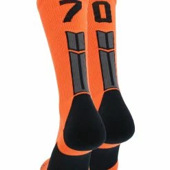 Flash Sale β MadSportsStuff Orange And Black Player ID Custom Number Crew 𧦠Socks For π Basketball Lacrosse Volleyball Boys And π§ Girls β 113 MadSportsStuff Orange And Black Player ID Custom Number Crew Socks For Basketball Lacrosse Volleyball Boys And Girls