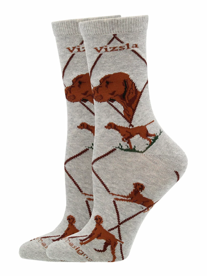 Wholesale ๐ WHD Vizsla ๐งฆ Socks For ๐ฉ Women Gift For ๐ Dog Lovers ๐ 2 WHD Vizsla Socks For Women Gift For Dog Lovers