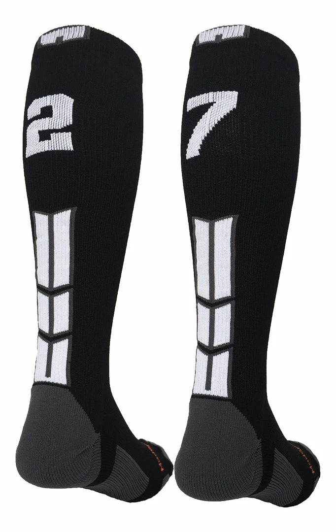 Cheap ๐ฅฐ MadSportsStuff ๐ฅ Softball ๐งฆ Socks Black Player ID Custom Number Over The Calf ๐งฆ Socks For ๐ฅ Softball โพ Baseball Football Boys And ๐ง Girls ๐ 103 MadSportsStuff Softball Socks Black Player ID Custom Number Over The Calf Socks For Softball Baseball Football Boys And Girls