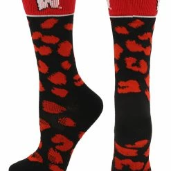 Deals ⭐ TCK Wisconsin Badgers 🧦 Socks 👩 Womens Savage Crew 🧦 Socks All Schools ✔️ 9 TCK Wisconsin Badgers Socks Womens Savage Crew Socks All Schools