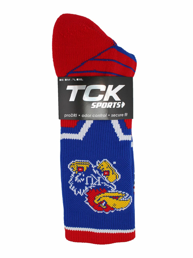 Outlet ๐ TCK Kansas Jayhawks ๐งฆ Socks Victory Crew All Schools ๐ฏ 3 TCK Kansas Jayhawks Socks Victory Crew All Schools