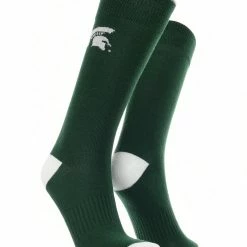 Brand new ๐ TCK Michigan State Spartans ๐ Dress ๐งฆ Socks Dean's List Crew Length ๐งฆ Socks โญ 7 TCK Michigan State Spartans Dress Socks Dean's List Crew Length Socks