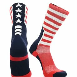 Hot Sale ๐คฉ TCK Stars And Stripes Perimeter Crew ๐งฆ Socks ๐ Basketball ๐งฆ Socks ๐ฅฐ 9 TCK Stars And Stripes Perimeter Crew Socks Basketball Socks