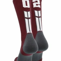 Cheap ๐ MadSportsStuff Maroon Player ID Custom Number Crew ๐งฆ Socks For ๐ Basketball Lacrosse Volleyball Boys And ๐ง Girls Volleyball ๐งฆ Socks ๐ฅ 180 MadSportsStuff Maroon Player ID Custom Number Crew Socks For Basketball Lacrosse Volleyball Boys And Girls Volleyball Socks