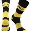 TCK Missouri Tigers Socks Game Day Striped Crew Socks