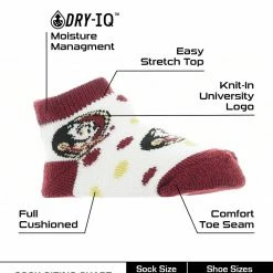 Budget ๐ TCK Florida State Seminoles Toddler ๐งฆ Socks Low Cut Little Fan All Schools โญ 6 TCK Florida State Seminoles Toddler Socks Low Cut Little Fan All Schools
