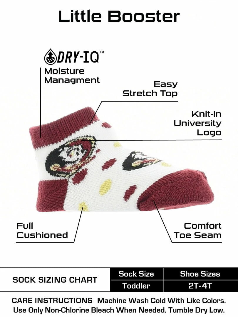 Budget ๐ TCK Florida State Seminoles Toddler ๐งฆ Socks Low Cut Little Fan All Schools โญ 3 TCK Florida State Seminoles Toddler Socks Low Cut Little Fan All Schools