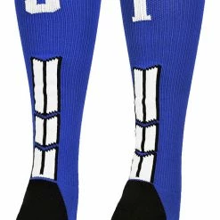 Wholesale ๐ MadSportsStuff โพ Baseball ๐งฆ Socks Royal Player ID Custom Number Over The Calf ๐งฆ Socks For ๐ฅ Softball โพ Baseball Football Boys And ๐ง Girls ๐ 135 MadSportsStuff Baseball Socks Royal Player ID Custom Number Over The Calf Socks For Softball Baseball Football Boys And Girls
