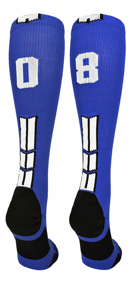 Best Sale ๐ MadSportsStuff โพ Baseball ๐งฆ Socks Royal Player ID Custom Number Over The Calf ๐งฆ Socks For ๐ฅ Softball โพ Baseball Football Boys And ๐ง Girls ๐ 71 MadSportsStuff Baseball Socks Royal Player ID Custom Number Over The Calf Socks For Softball Baseball Football Boys And Girls