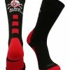 TCK All Schools Nebraska Cornhuskers Socks Blackshirts Crew