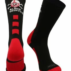 TCK All Schools Nebraska Cornhuskers Socks Blackshirts Crew