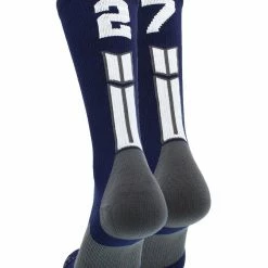 Coupon ๐งจ MadSportsStuff Volleyball ๐งฆ Socks Navy Player ID Custom Number Crew ๐งฆ Socks For ๐ Basketball Lacrosse Volleyball Boys And ๐ง Girls โ๏ธ 206 MadSportsStuff Volleyball Socks Navy Player ID Custom Number Crew Socks For Basketball Lacrosse Volleyball Boys And Girls