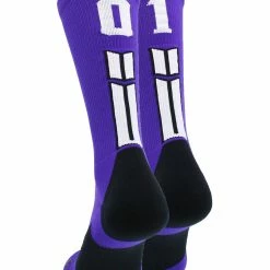 Brand new ๐ฅฐ MadSportsStuff Purple Player ID Custom Number Crew ๐งฆ Socks For ๐ Basketball Lacrosse Volleyball Boys And ๐ง Girls ๐ 181 MadSportsStuff Purple Player ID Custom Number Crew Socks For Basketball Lacrosse Volleyball Boys And Girls
