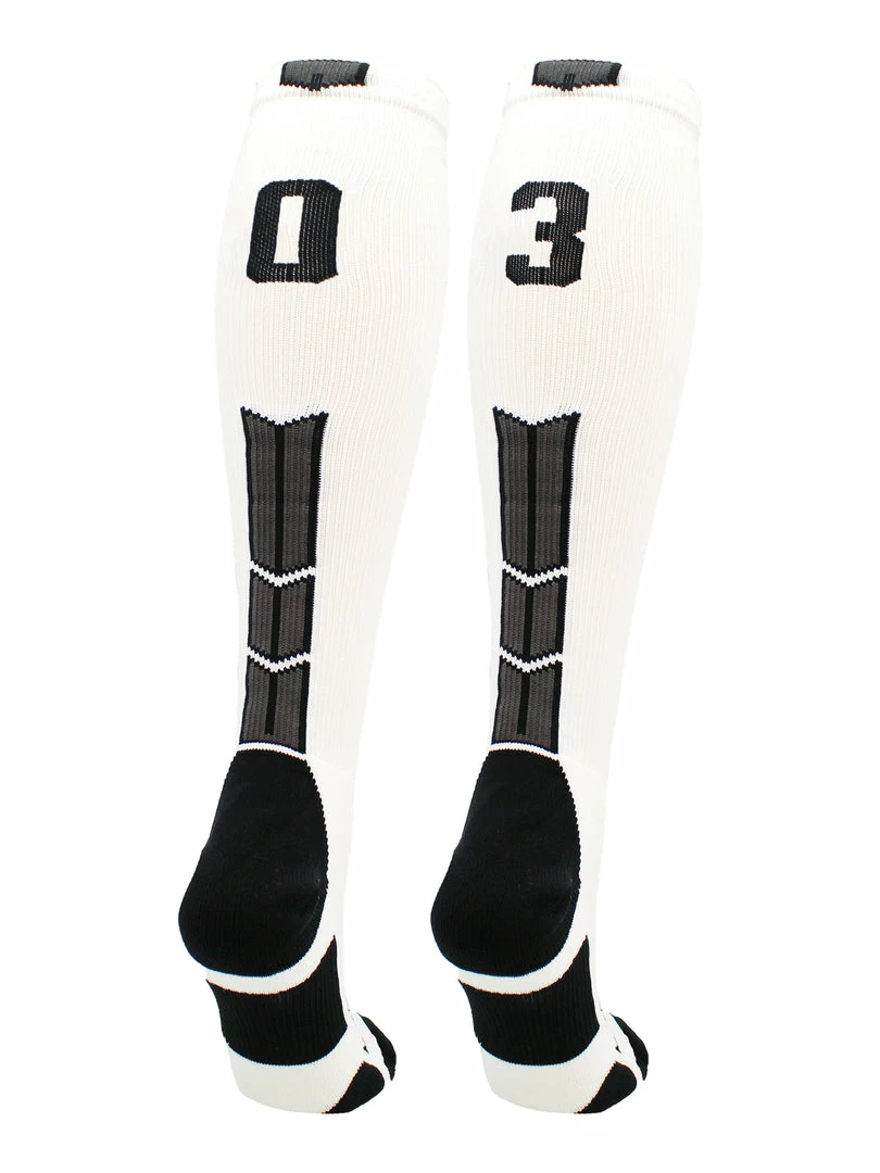 Best Sale โจ MadSportsStuff ๐ฅ Softball ๐งฆ Socks White Player ID Custom Number Over The Calf ๐งฆ Socks For ๐ฅ Softball โพ Baseball Football Boys And ๐ง Girls ๐งจ 75 MadSportsStuff Softball Socks White Player ID Custom Number Over The Calf Socks For Softball Baseball Football Boys And Girls