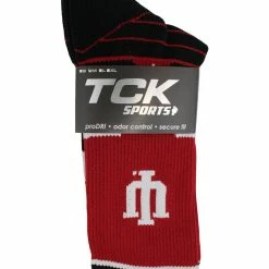 Flash Sale ๐ TCK Indiana Hoosiers ๐งฆ Socks Victory Crew โจ 8 TCK Indiana Hoosiers Socks Victory Crew