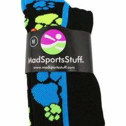 MadSportsStuff Softball Socks Crazy Socks With Paws Over The Calf (multiple Colors)