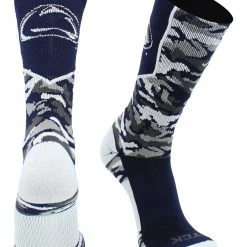 TCK Sports Penn State Nittany Lions Socks Woodland Camo Crew